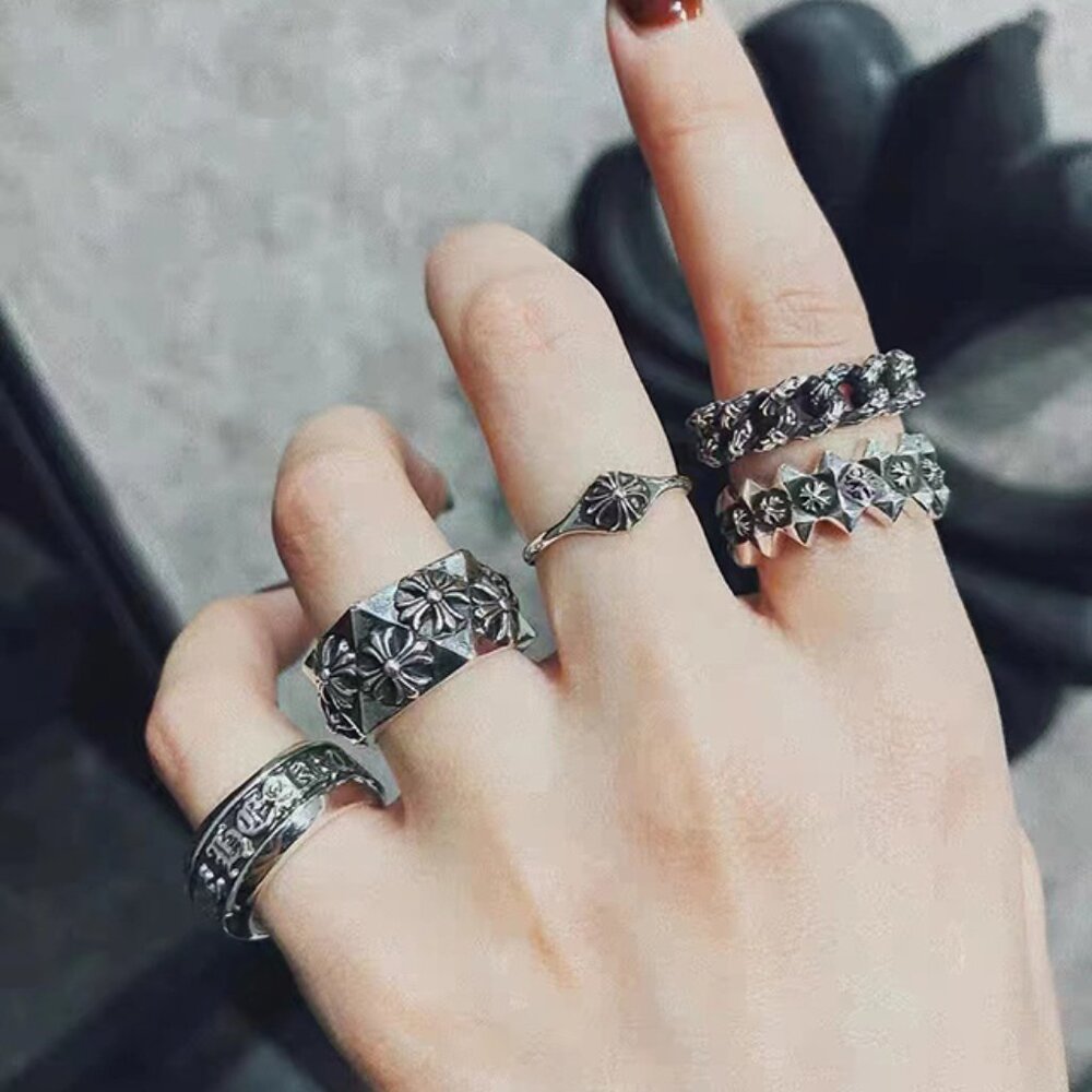 Chrome Hearts Pentagonal Cut Edge Ring - image 4